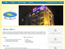Tablet Screenshot of hotelshrieshanth.com